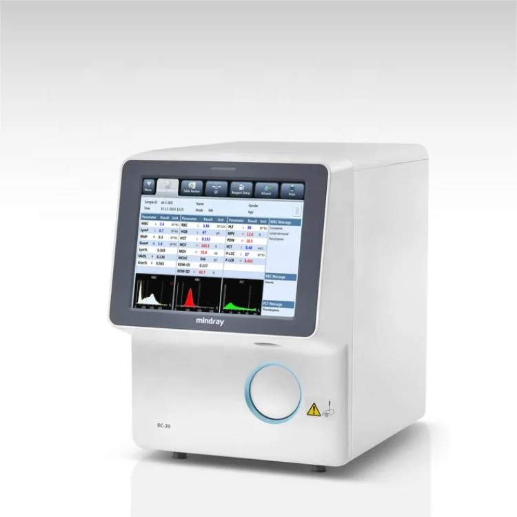 New Machine Mindray Bc-10 20 30 3 Part Auto Hematology Analyzer Blood Cell Counter Machine Price
