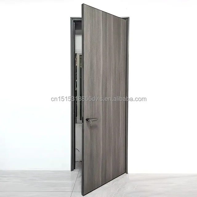 All-wrapped frame handle all-aluminum set door Fire-resistant wear-resistant environmental protection door