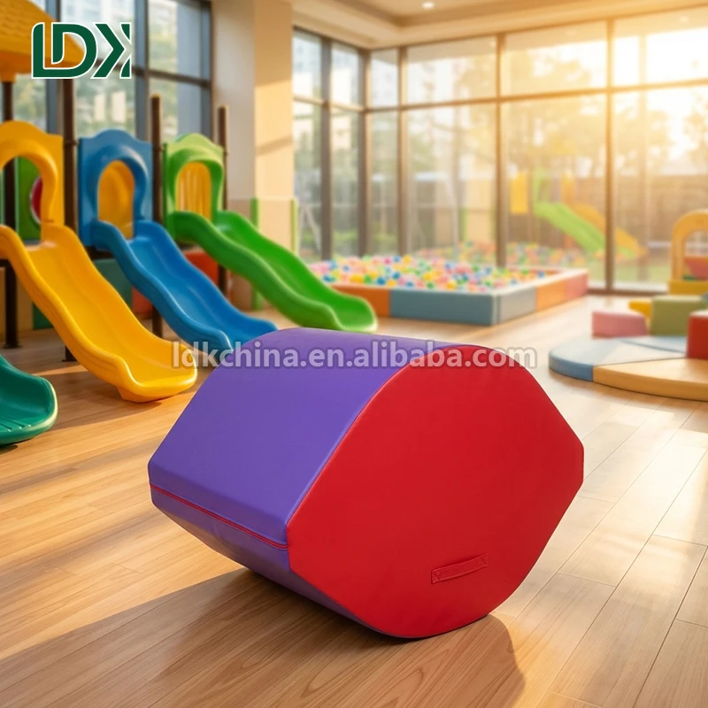 LDK Boulder Back Handspring Trainer Kids Gymnastics Soft Play Mat Gymnastic Tumbling Mat
