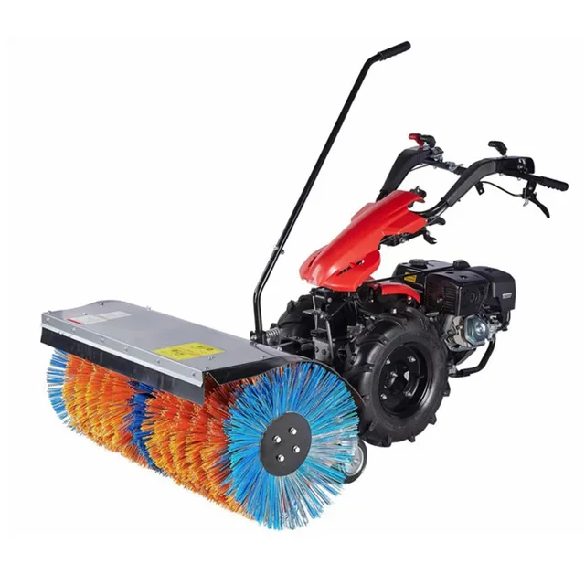 High Quality Multi-Functional Gasoline-Powered Walk-Behind Snow Blower Single Person Operable Efficiently Removes Snow