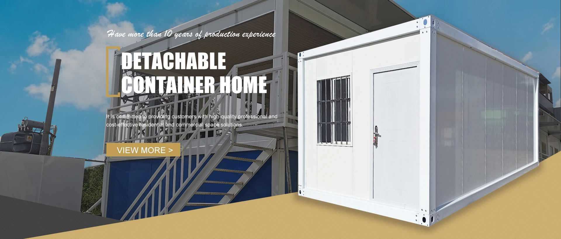 Factory Sale the Luxury Decoration Prefab Detachable 20ft Container ...