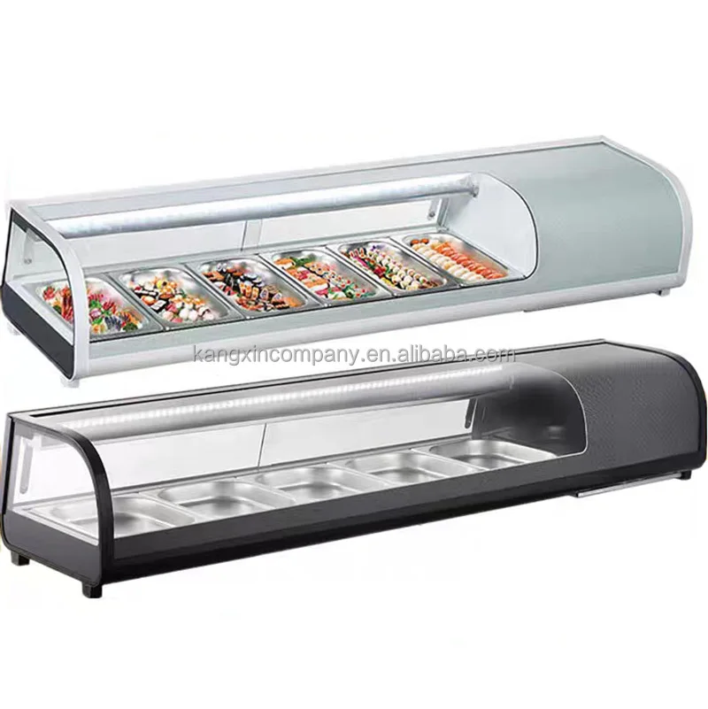 トップ冷蔵寿司ディスプレイショーケース KX-2 - 営業用冷却機器