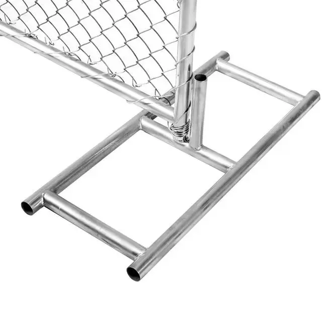 High Quality 6x12ft Temporary Fence Outdoor Galvanized Chain Link Fence Removable America Chain Link Fenc