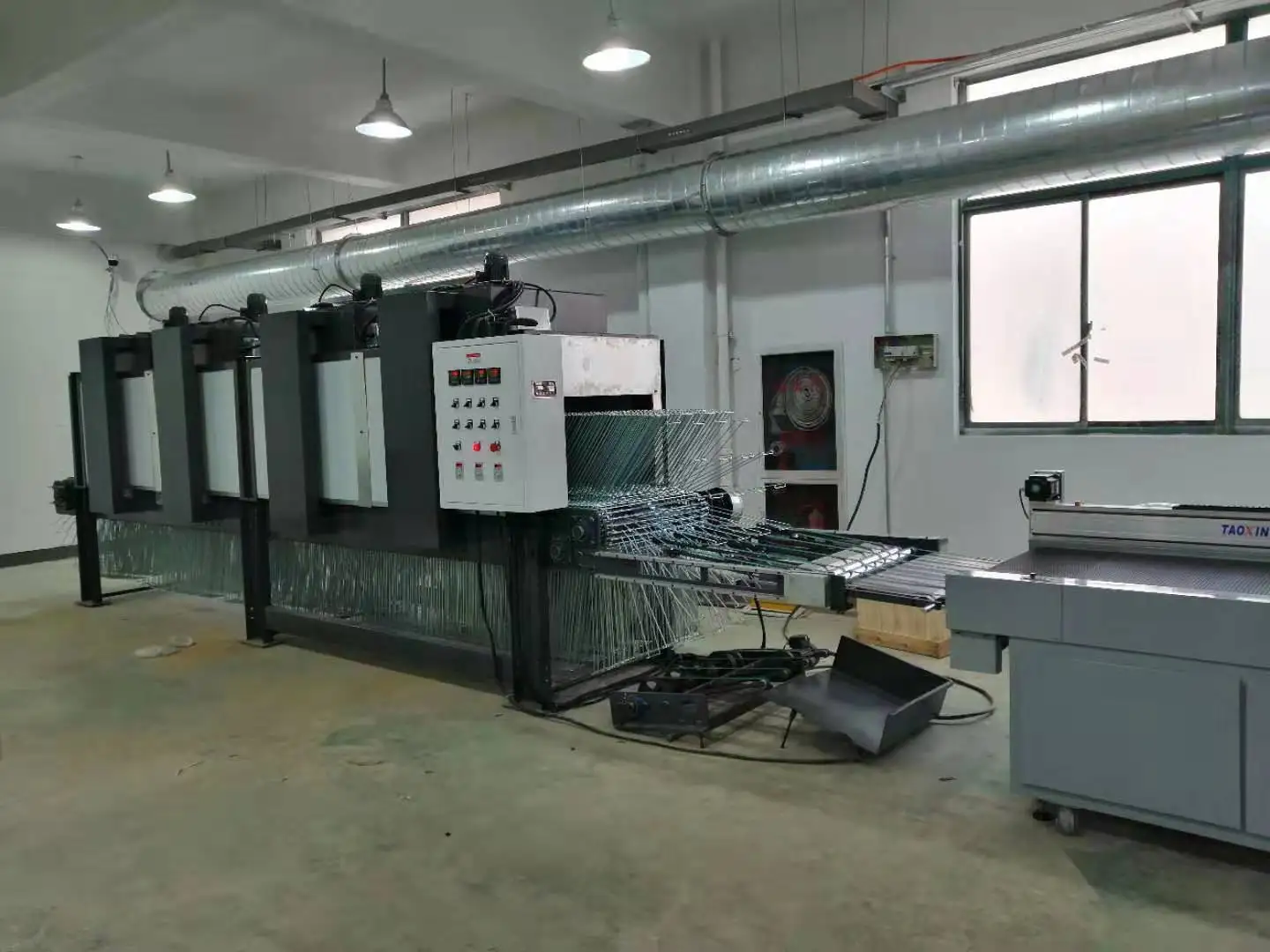 TX-780 Automatic Manual Screen Printing Machine+ Wicket Dryer