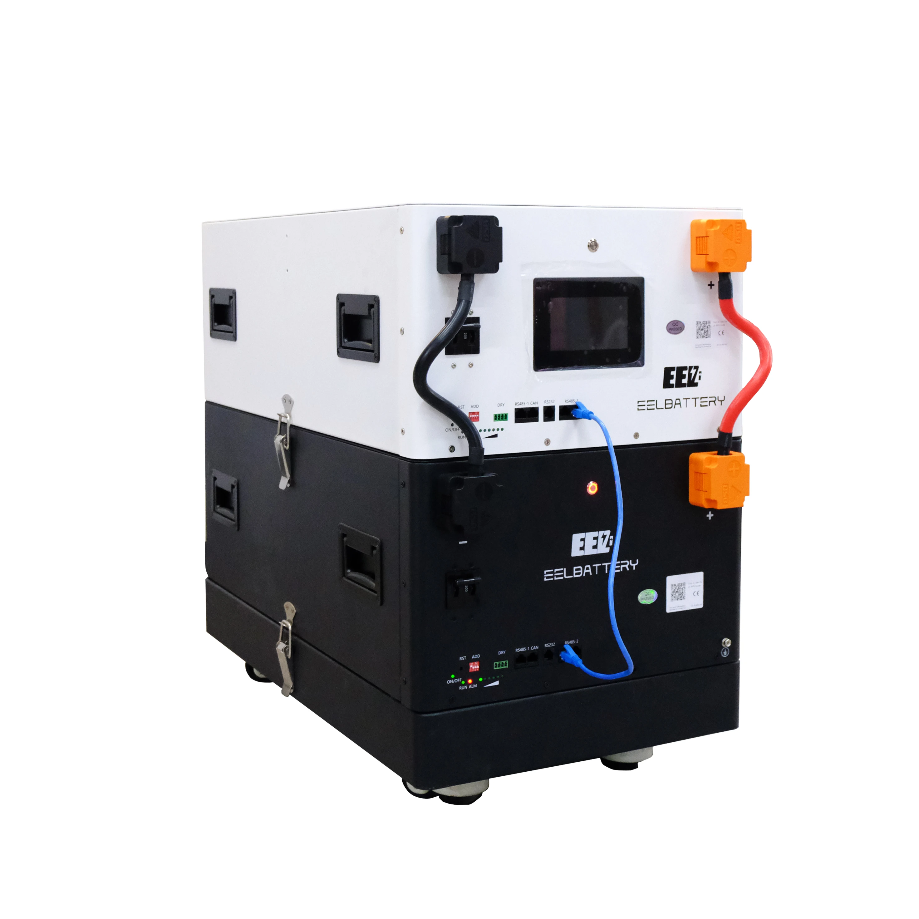 Livraison DDP 15 kWh 16 kWh EEL Système de stockage d'énergie LiFePO4 V5 V6 Pro Kits de montage DIY 48 V 200 Ah 280 Ah 320 Ah Boîtier de batterie LiFePO4_voghion.com