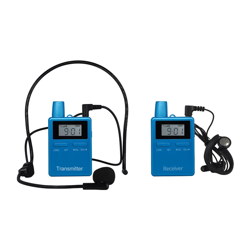 RICH AGE RC2401 1Transmitter 39 Receivers 40slot Charging Suitcase Wireless Tour Guide System Set