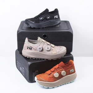 Authentic Swedish MG Double Rotating Buckle Lace-Up Autumn Running Shoes Mesh Upper Rubber Outsole Wide Last Chunky