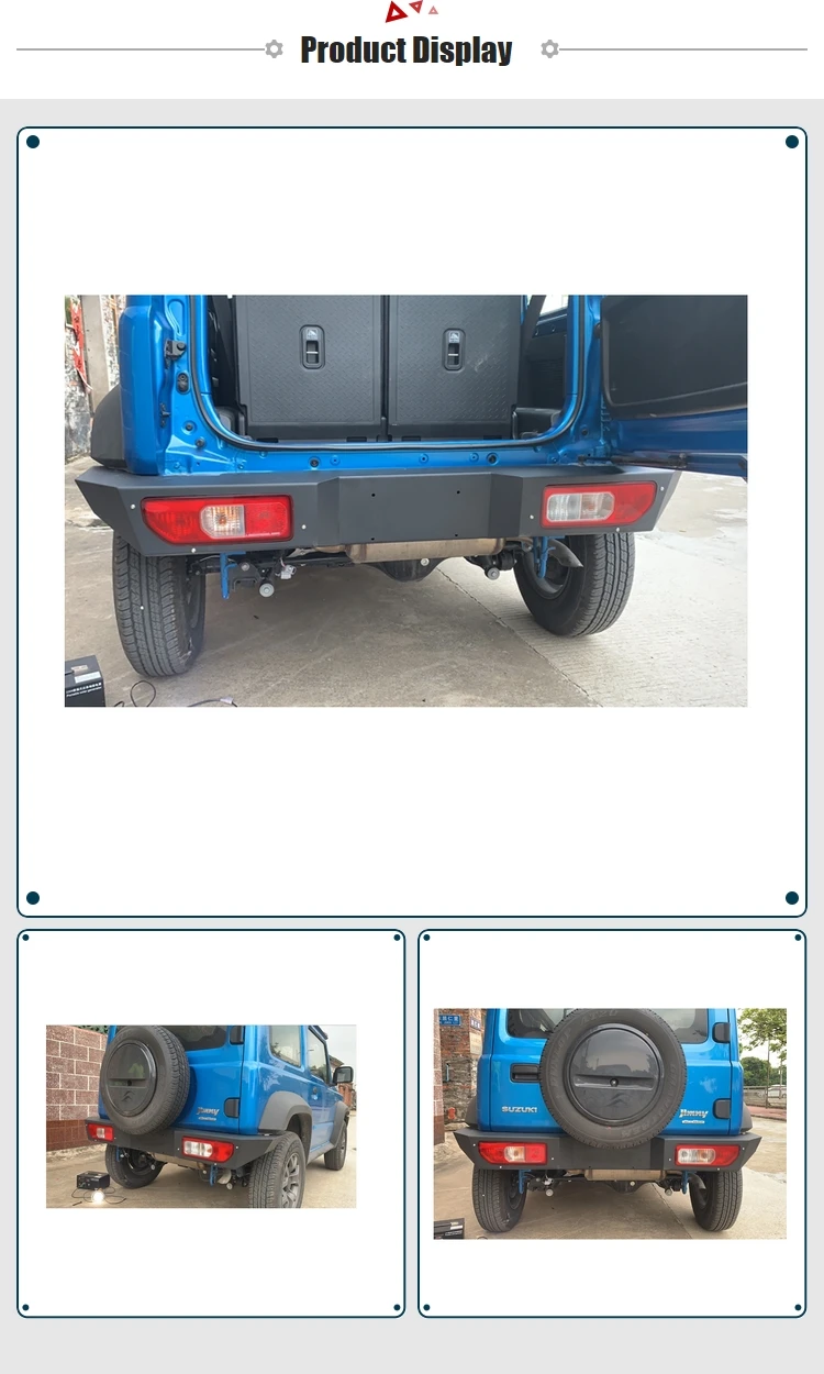 Jimny 2020 4x4 Accessories Jimny Rear Bumper For Suzuki Jimny 2020