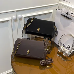 Lock Bag for Women 2026 Light Luxury Casual New Shoulder Bag Trend Chain Retro Crossbody Bag