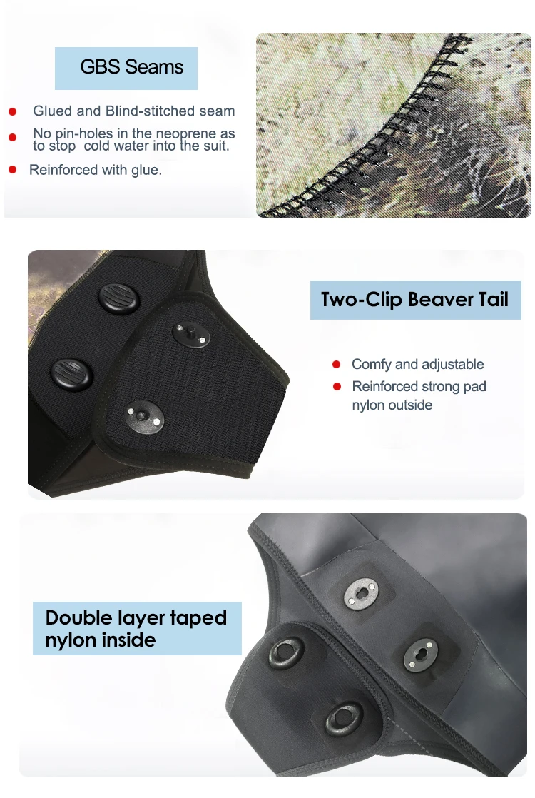 custom logo 1mm 5mm camouflage men and women camo spearfishing wet suit camp neoprene diving wetsuits