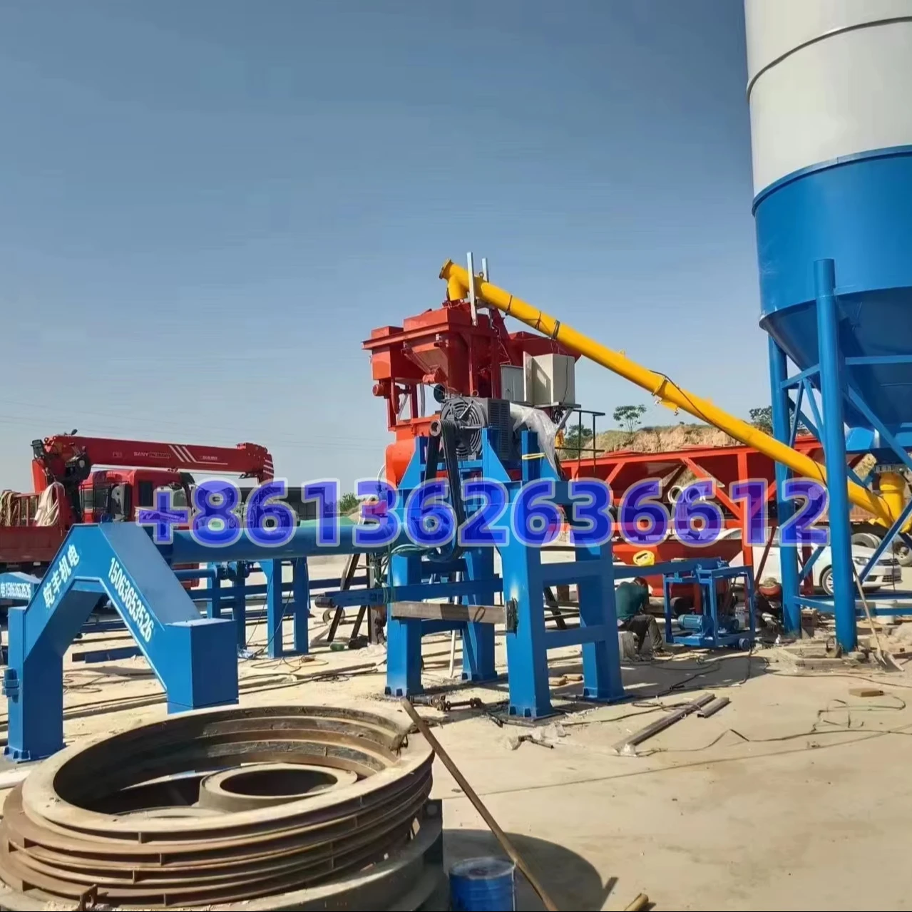 High Quality Precast Concrete Culvert Drain Pipe Machine Efficient Cement Pipe Making Equipment