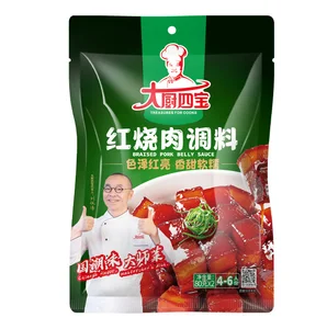 Time-Saving Cooking Braised Sauce Solutions with Consistent Quality Red Braised Pork Seasoning Sauce for Home Use