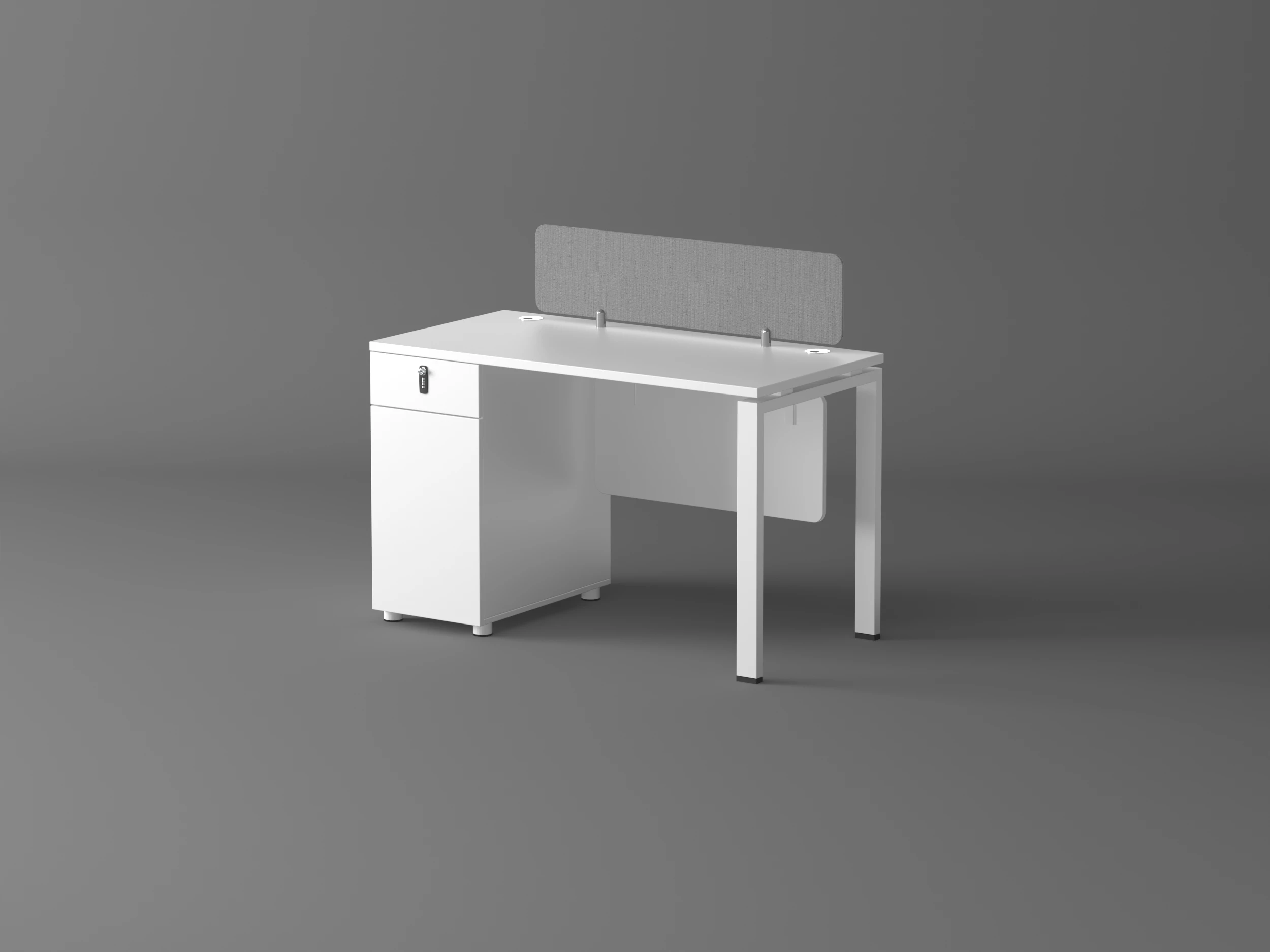 Juou Hot Sell Executive Office Table Cheap White Office Table Modern