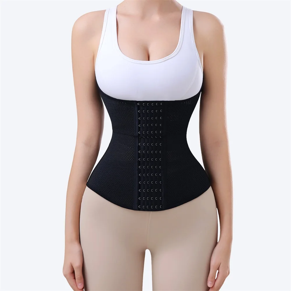 Waist Trainer Shaperwear Tummy Control Shaper Waist Cincher Trimmer Belt Double Trimmer Shaping Wrap Girdle Full Body Corset manufacture