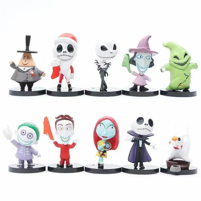 nightmare before christmas pvc figures