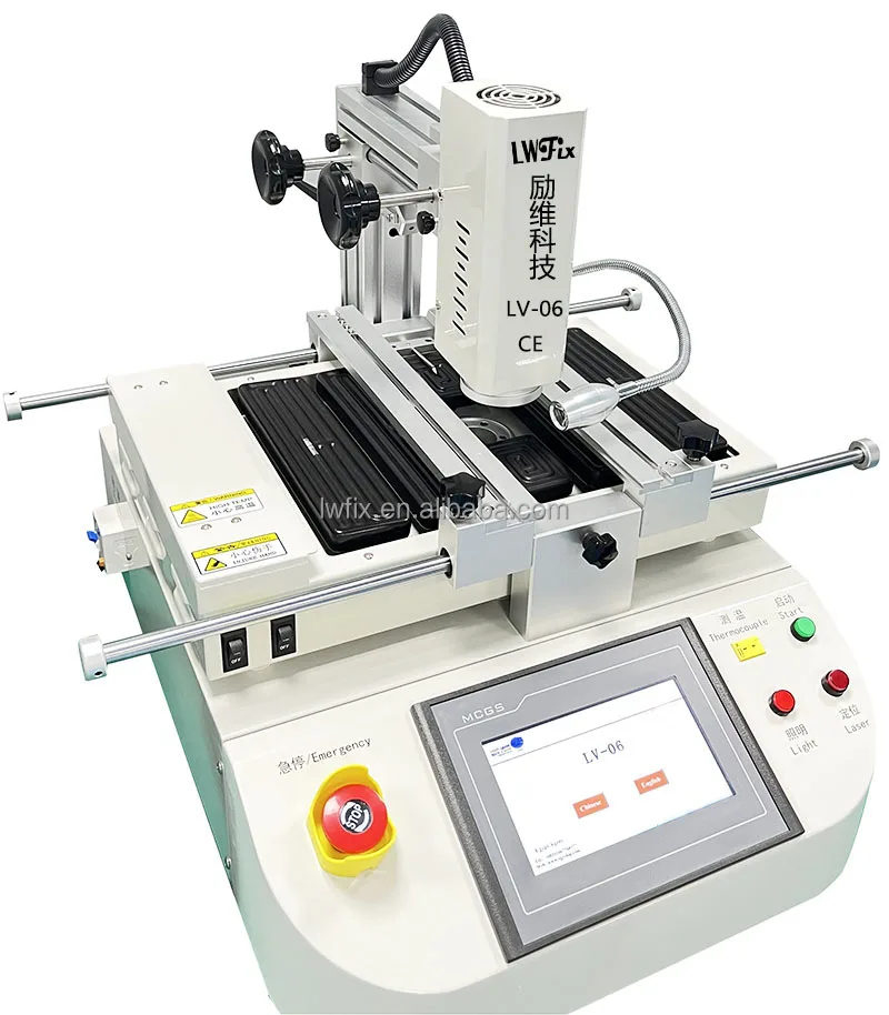 Bga Smd IC Chip Rework Reballing Station Repair Mobile Latlops Machine Tool