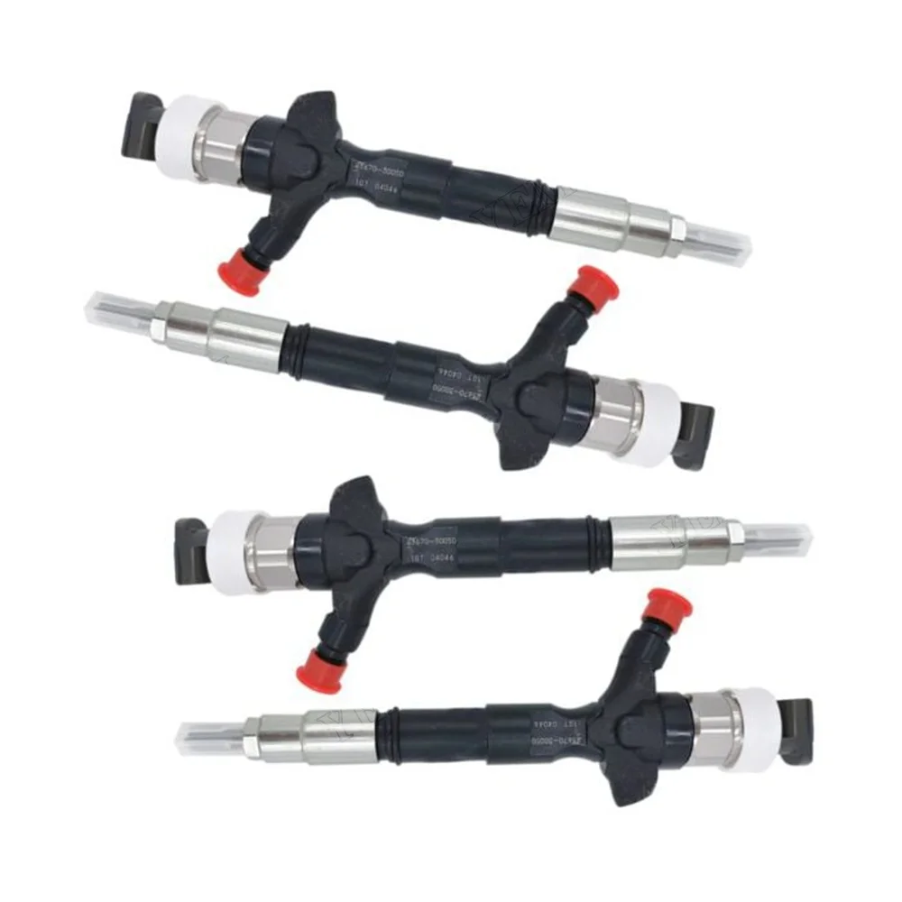 4 PCS Fuel Injector 23670-39096 095000-5660 for Toyota Engine 2KD 2KD-FTV