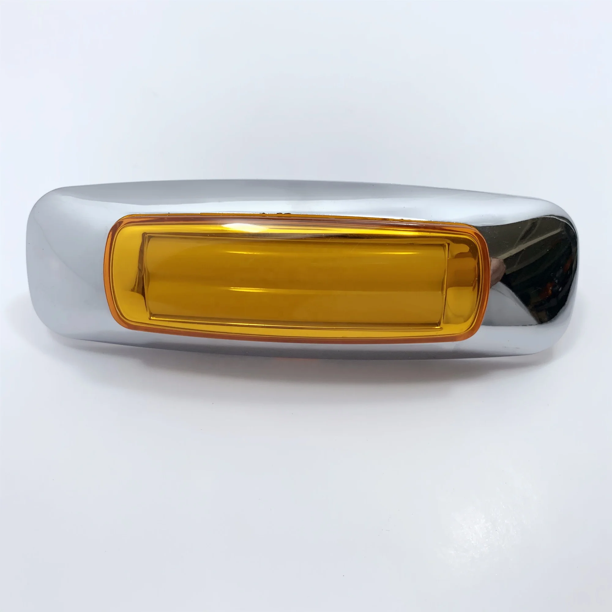 NEW Led Side Marker Lights with Chrome Bezel Fit Freightliner  Truck Trailer Tractor Bus