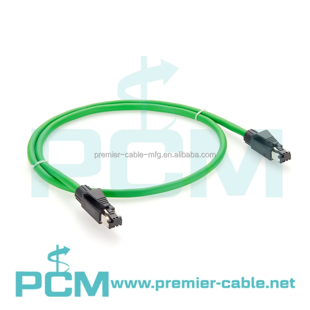 Factory Automation Cat5 RJ45 to RJ45 Profinet Cable details