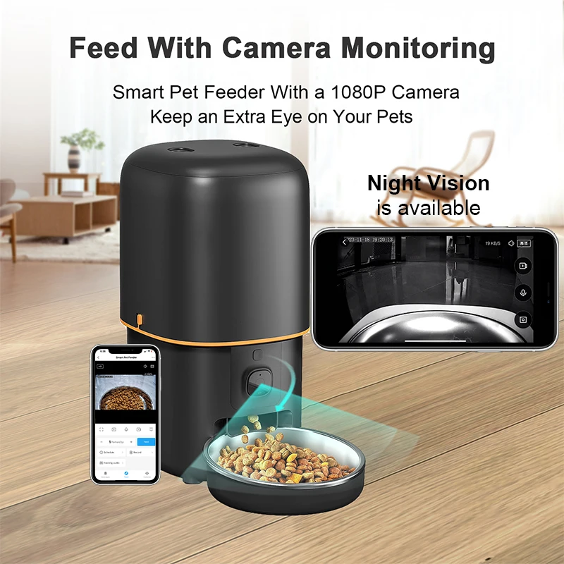 Wifi Automatic Auto APP Pet Feeder Comedero Alimentador Para Perro Gato Mascotas Microchip Bowl Dog Food Dispenser for Cat