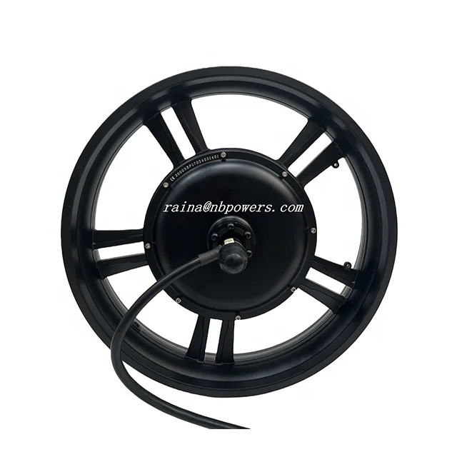 72V 5000W Kit de moteur de moyeu de vélo électrique tout terrain 72V