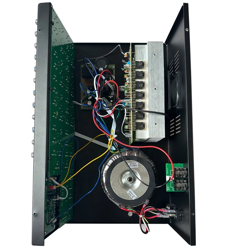 SIRRON パワードミキサー 8000ワット8チャンネルパワードミキサーカラオケプロセッサー