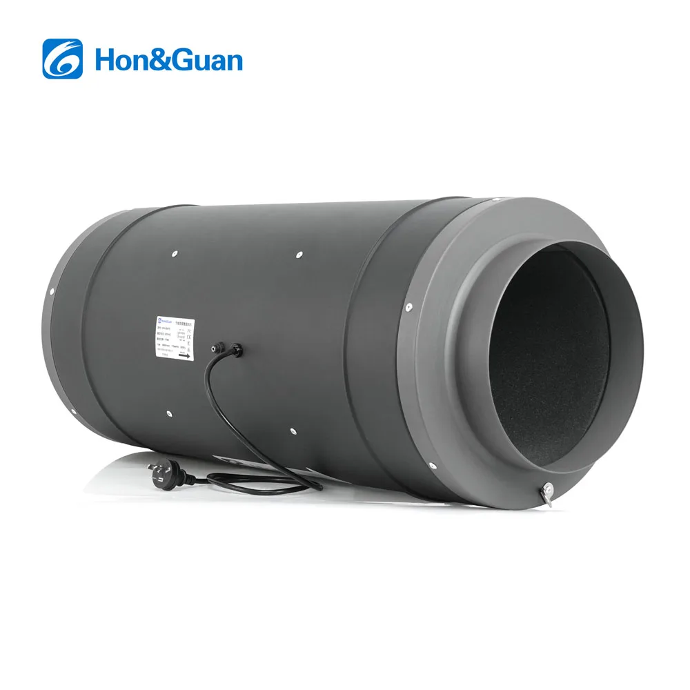 Duct Axial Fan, 1038CFM, 100-240V, PWM, Inline - detail 4