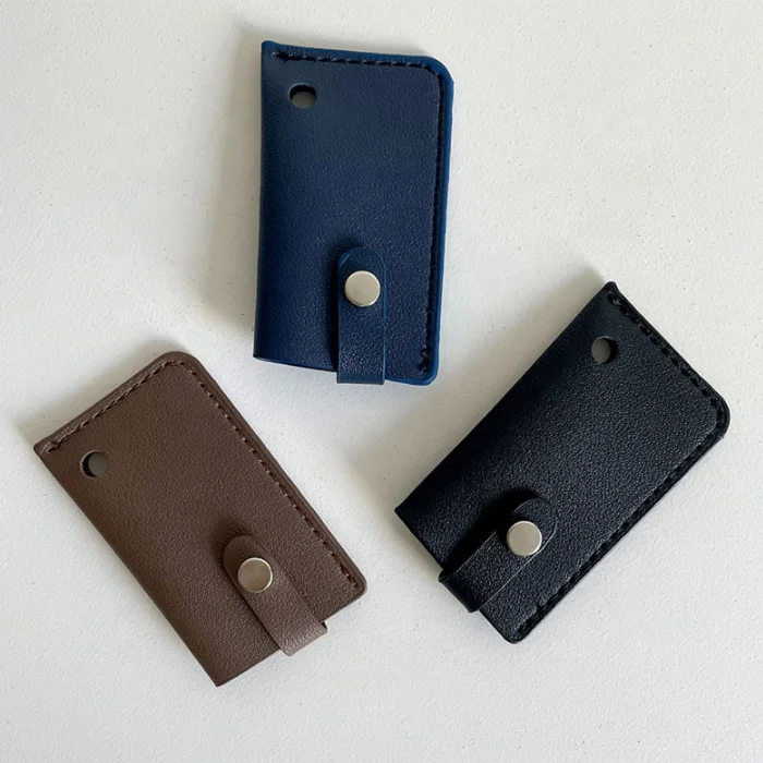 Четыре кнопки мясных ножей шеф-повара чехлы на заказ Ножи Нож для защиты кромок Синтетическая кожа нож нарезки мяса защитные насадки