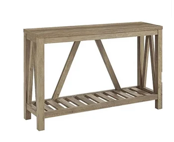 Country style decorative wooden home decoration console table