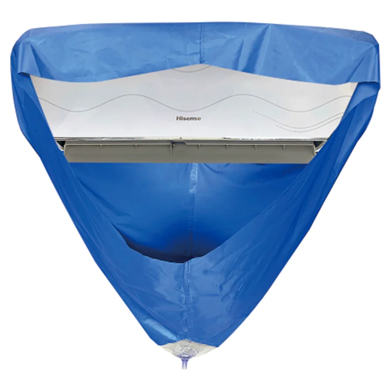 Air Conditioner Cleaning Cover Bag with Supporting Boards for Home Office Split Air Conditioners Cleaning Tools