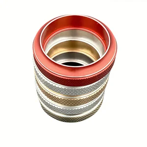 CNC machining Customized car air conditioning knob decorative ring manufacturer service drilling and broaching car modification