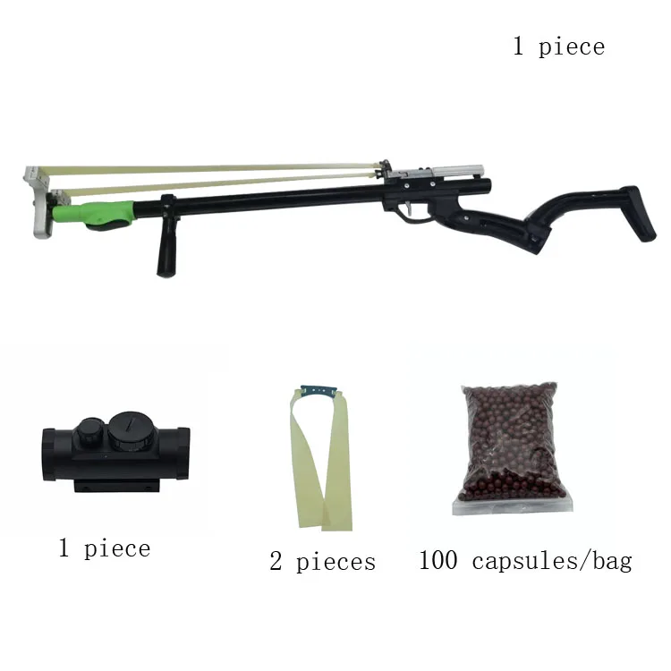 Professional Slingshots For Adults,Hunting Telescopic Rod Laser