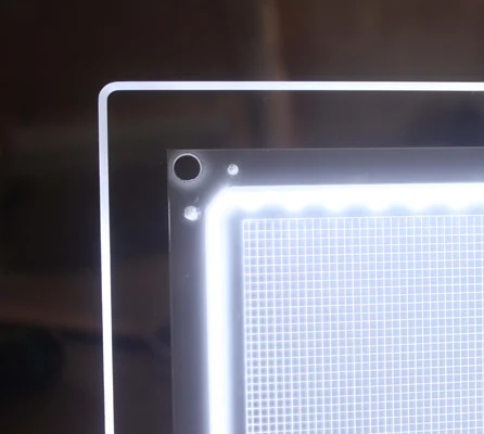 Рамка для постера с подсветкой карманы светодиодного освещения настенное крепление магазина