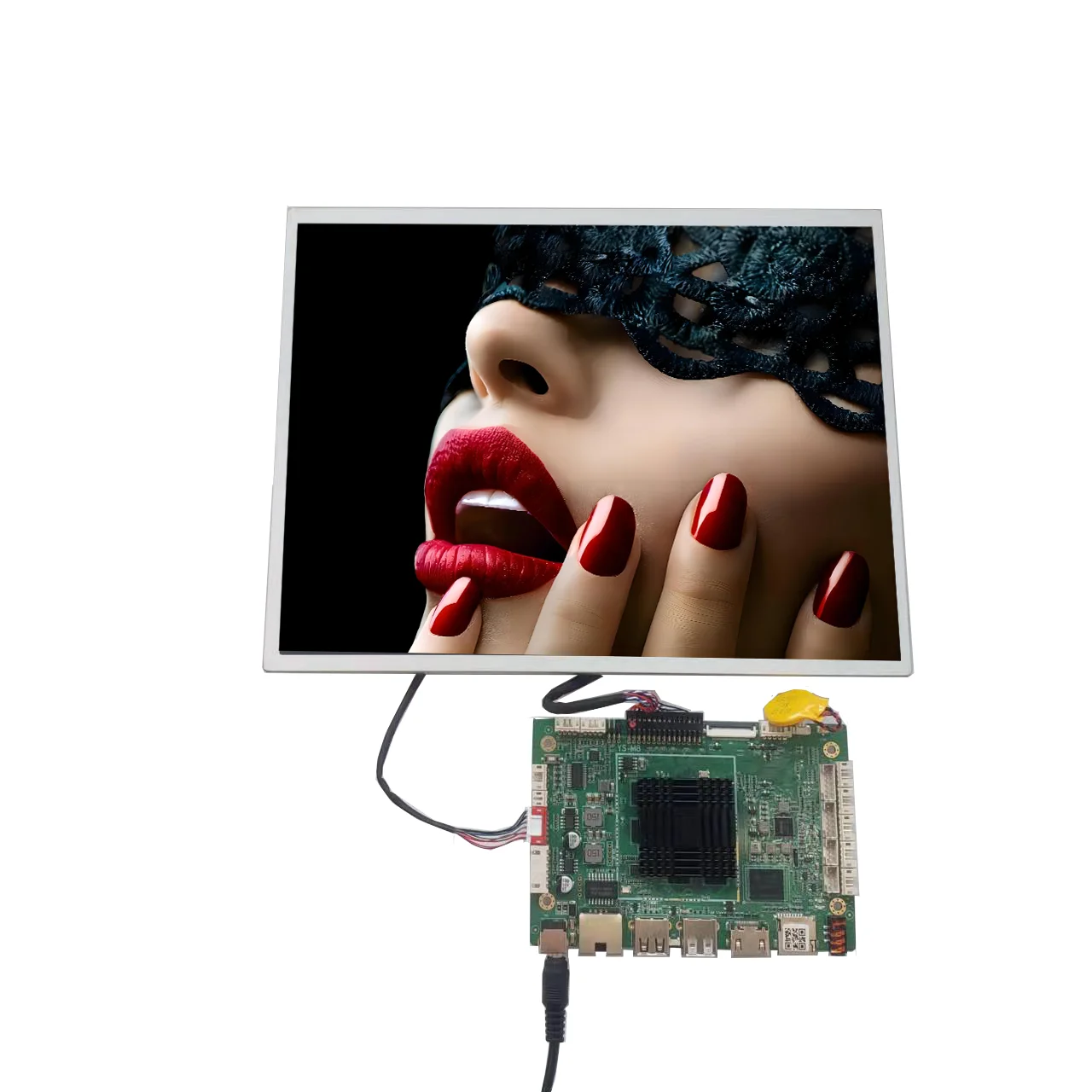 12.1 инча дисплей G121XN01 V0 LCD монитор LVDS интерфейс LCD панел с висока яркост 500 cdm  