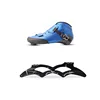 Blue top shoe + four-wheel stand without wheels
