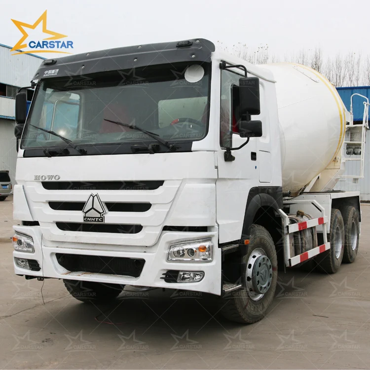 Б/у самозагружающаяся Бетономешалка Howo 6x4 6 м3 10 см3, б/у 8 кубических метров