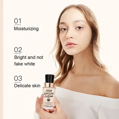 Wholesale Moisturizing Foundation Cream Waterproof Repairing Concealer Facial Foundation