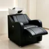Sitting and lying-black ceramic basin