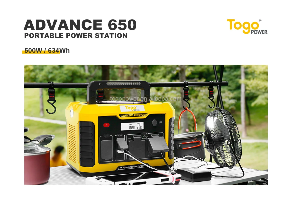 Togo POWER Advance 650 634Wh Portable Power Station 