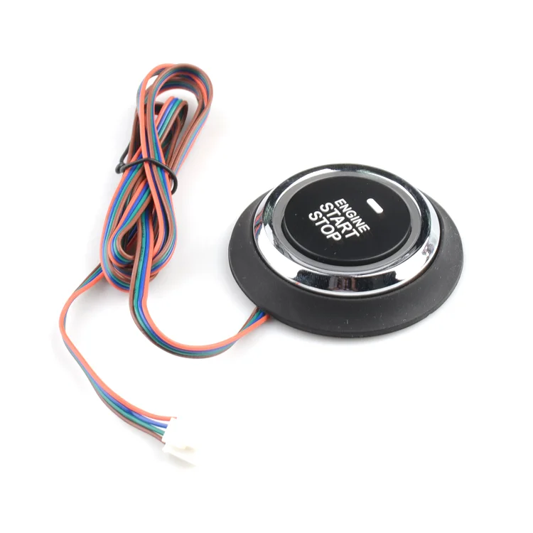 Universal PKE Engine Start Stop Button Keyless Entry Car PKE Push Button Engine Start Stop