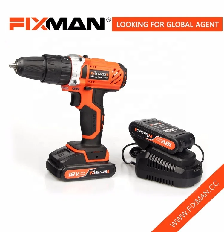 FIXMAN Professional 18V Cordless Drill Screwdriver Alibaba