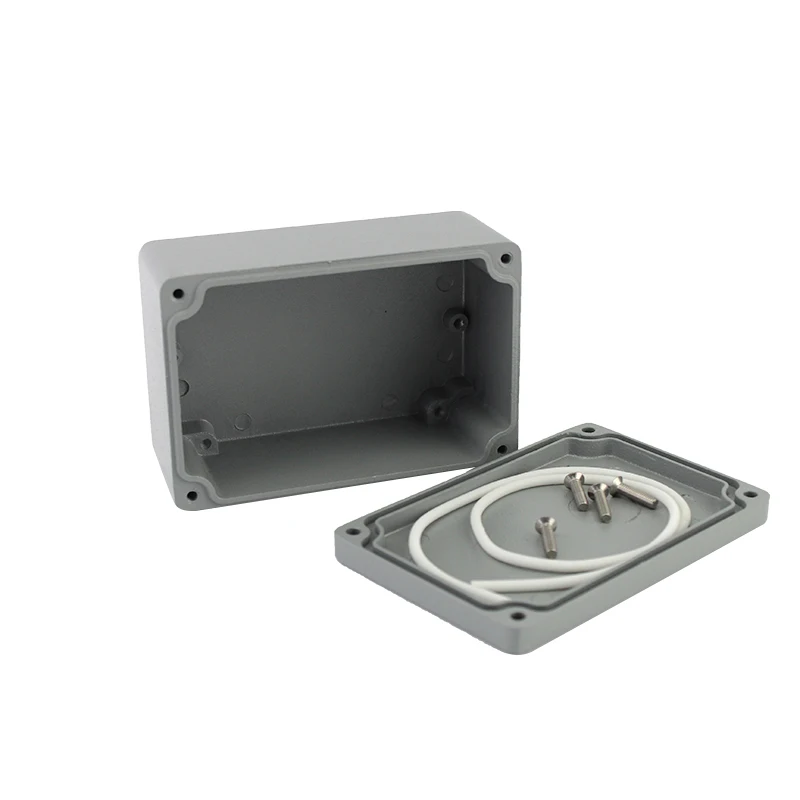 Custom IP67 Wall Mounting Power Supply Extruded Metal Aluminum Box Electric Enclosures