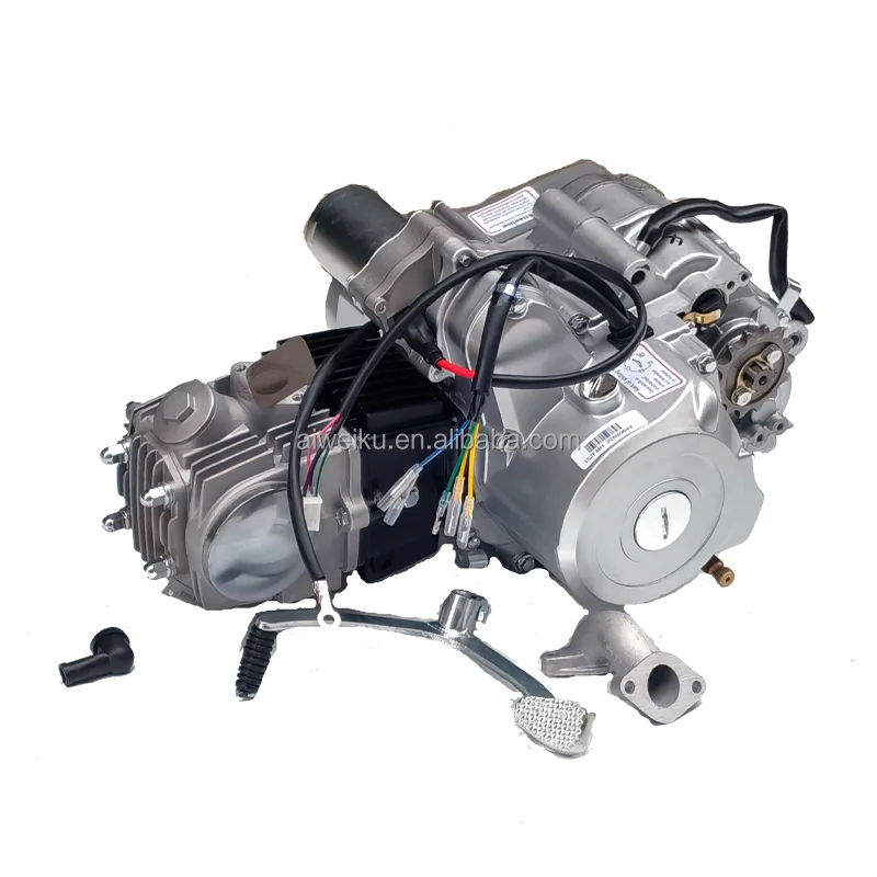 Atv 125cc Engine Air Cooled Kick Start For All Dirt Bike Pit Bike And ...