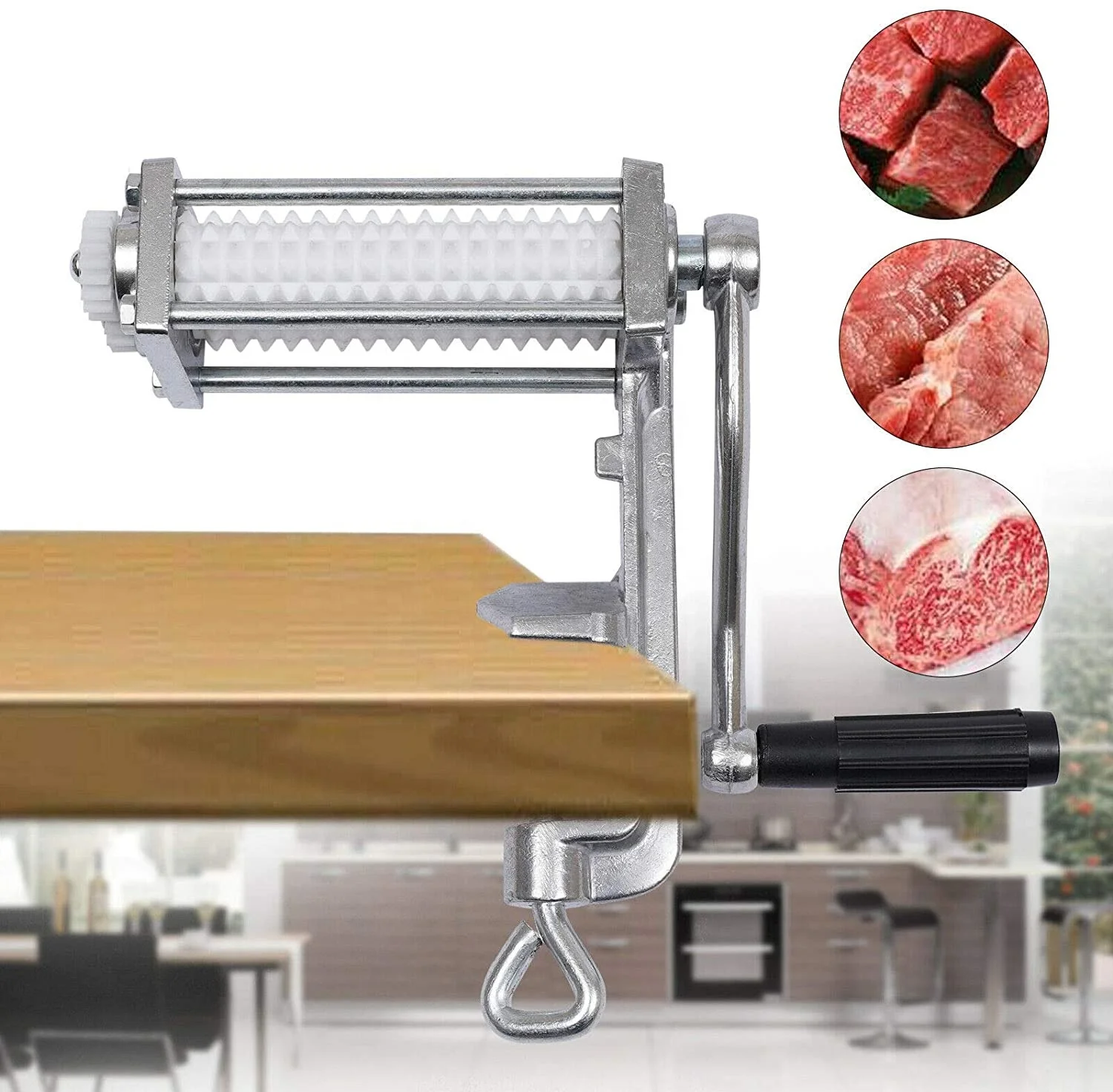 BMT105 meat tenderizer machines commercial kitchen manual meat