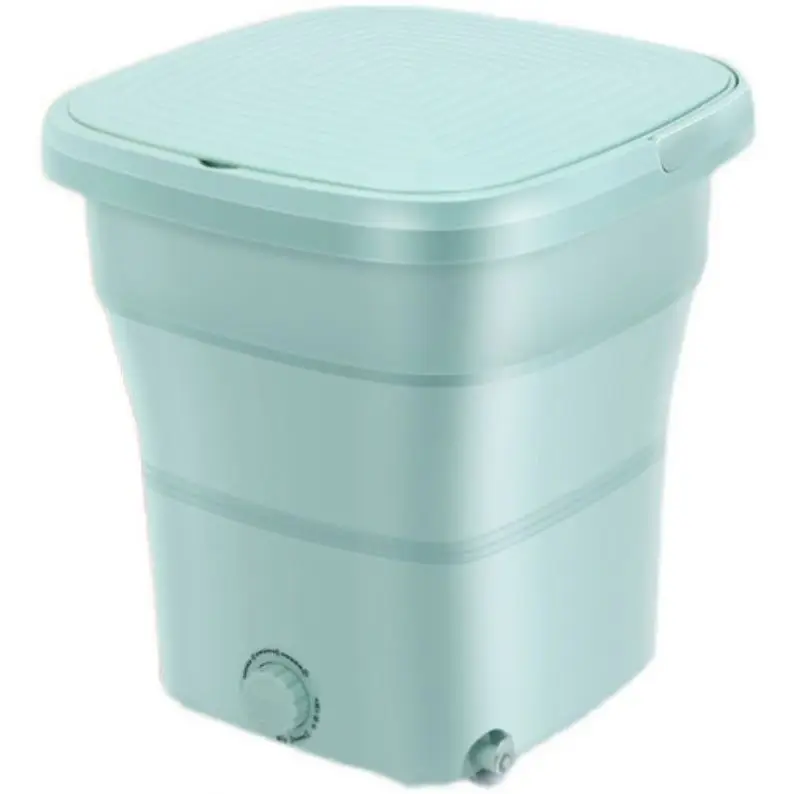 Portable Small Mini Folding Washing Machine Home Business Travel Student Small Single Use Baby Washing Machine 1