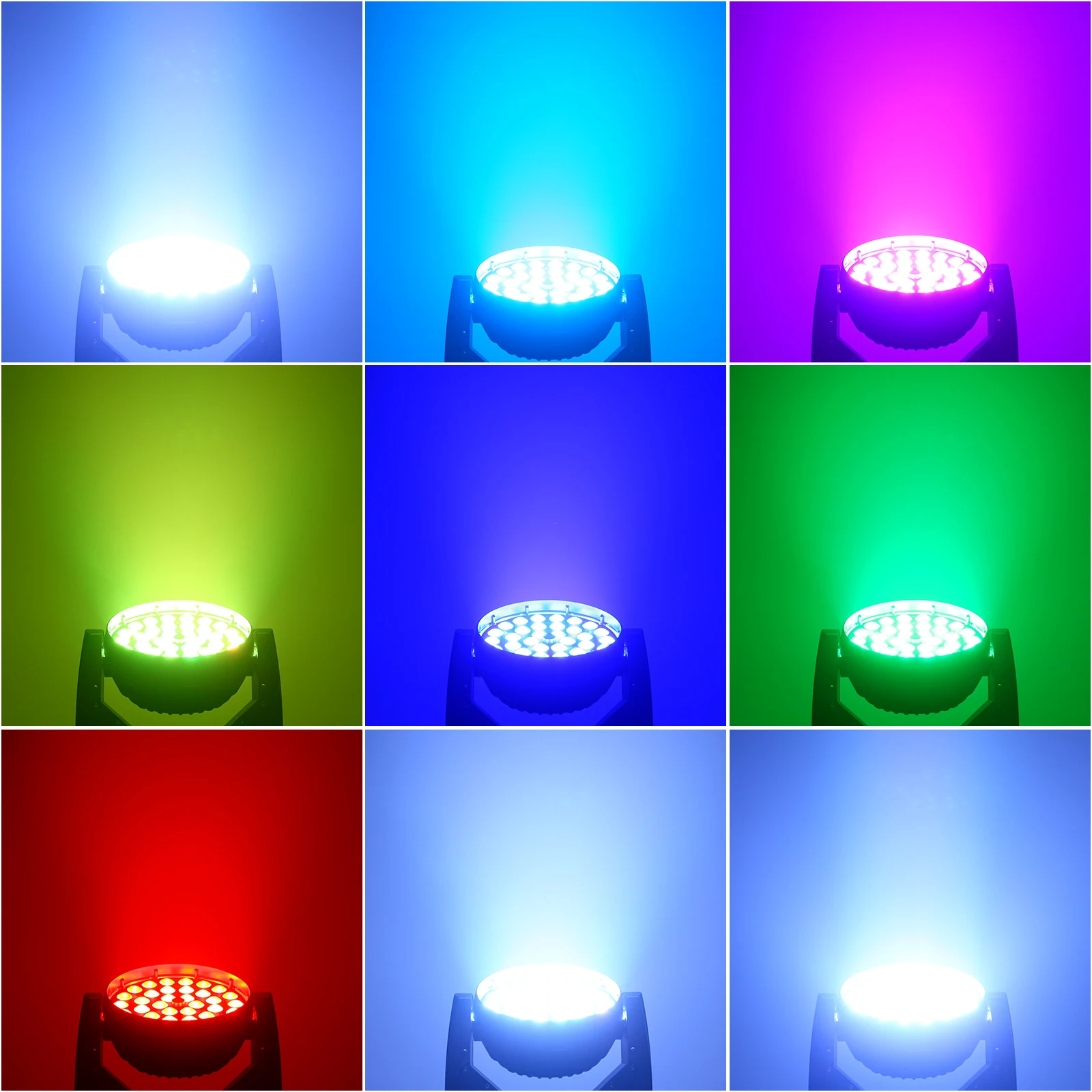 Lyre wash led moving head zoom rgbw éclairage de scène professionnel_voghion.com