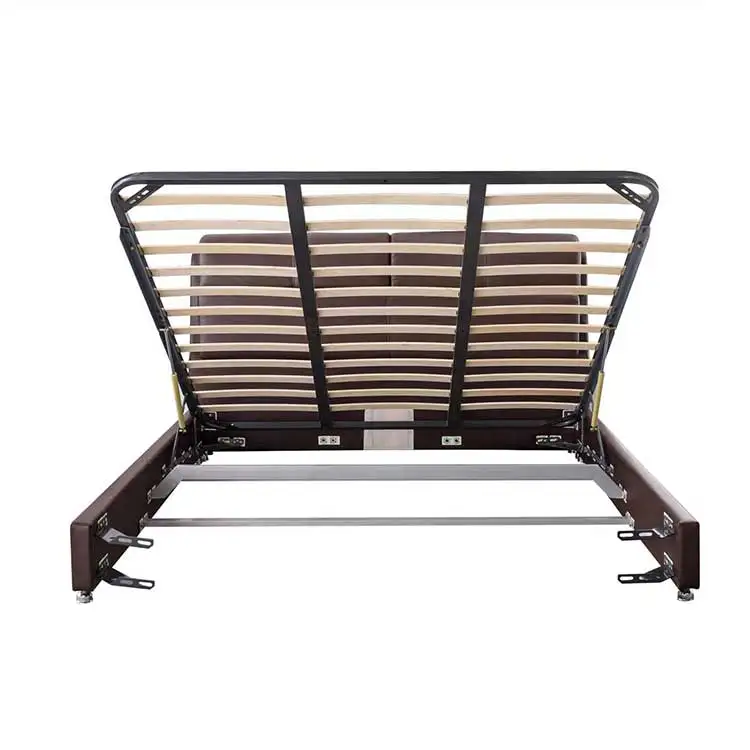 British Style Ottoman Folding Customized Hydraulic Gas Lift Up Bed
