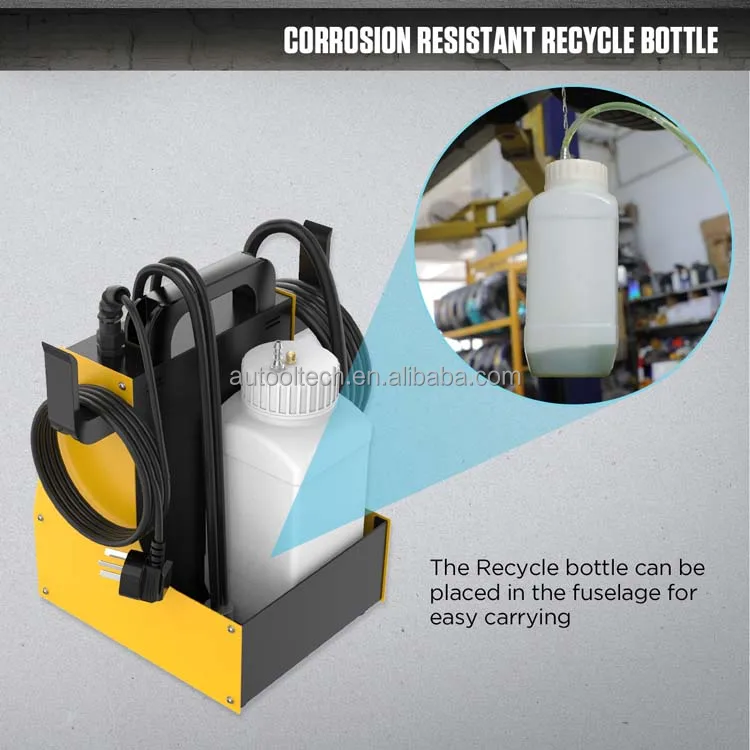 Official Autool Ast605 110v 220v Automatic Pulsating Brake Oil Changer