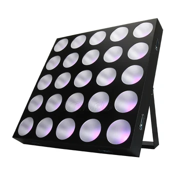LED 25x12W RGBW Blinder Matrix Light for Church Wedding Concert Theater Performance Stage