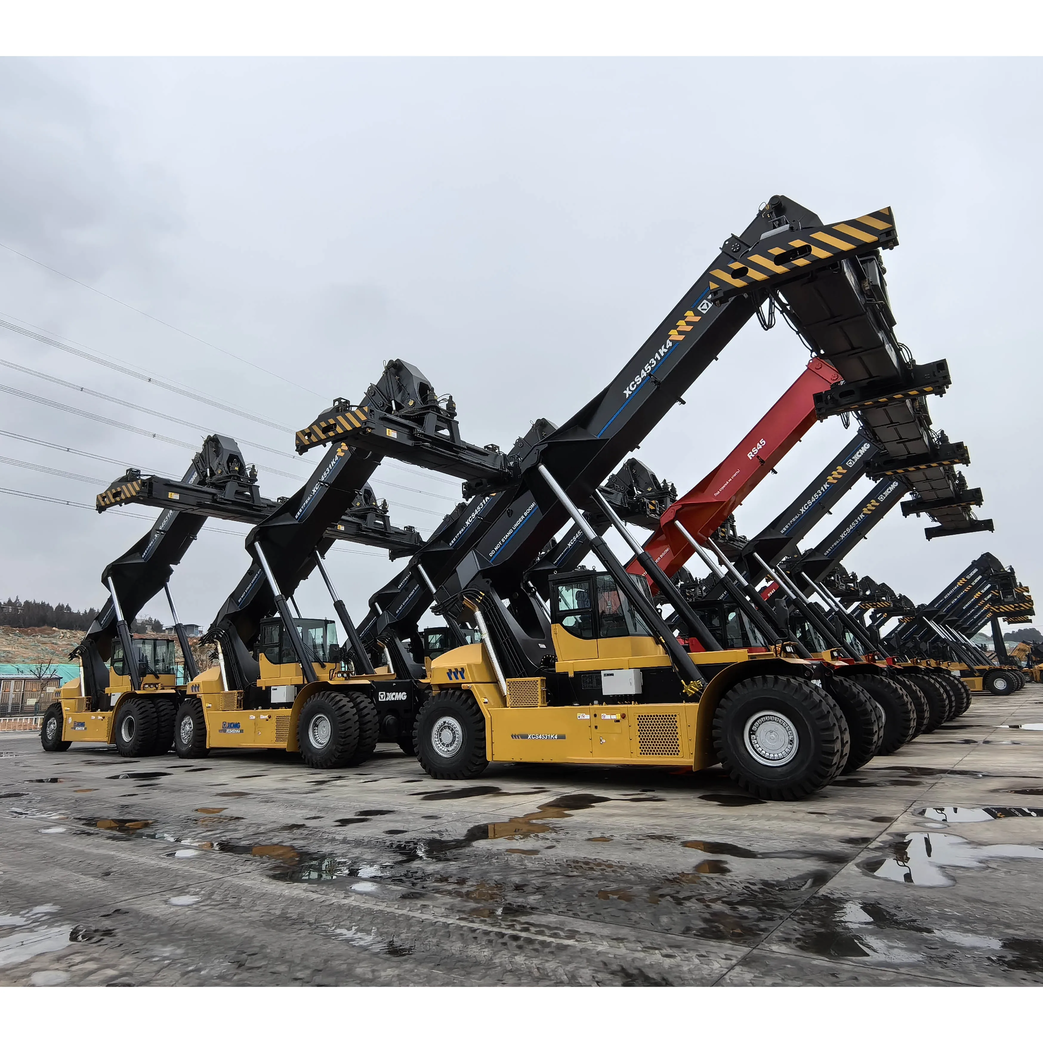 顶级品牌xcs4531k 45吨reach堆垛机,适用于价格优惠的集装箱,在亚洲很